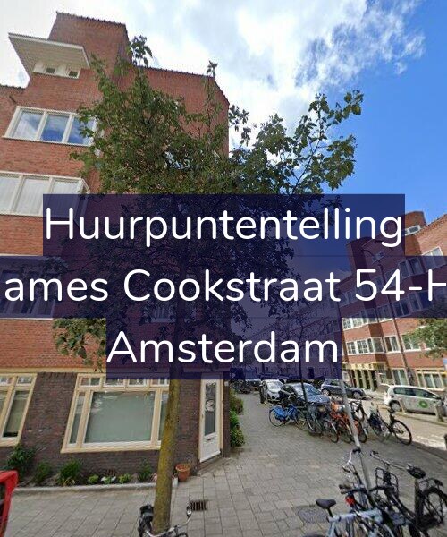 Foto gevel Huurpuntentelling voor James Cookstraat 54-H, Amsterdam