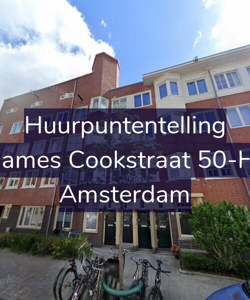 Foto gevel Huurpuntentelling voor James Cookstraat 50-H, Amsterdam