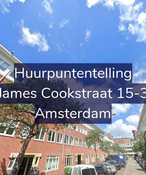 Foto gevel Huurpuntentelling voor James Cookstraat 15-3, Amsterdam