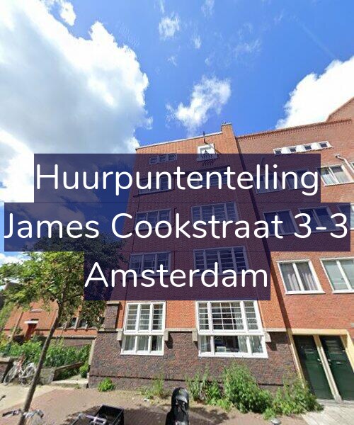 Foto gevel Huurpuntentelling voor James Cookstraat 3-3, Amsterdam