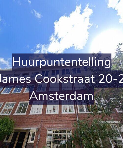 Foto gevel Huurpuntentelling voor James Cookstraat 20-2, Amsterdam