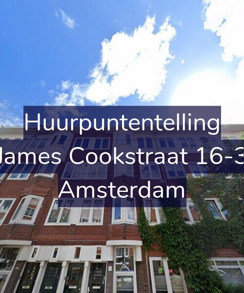 Foto gevel Huurpuntentelling voor James Cookstraat 16-3, Amsterdam