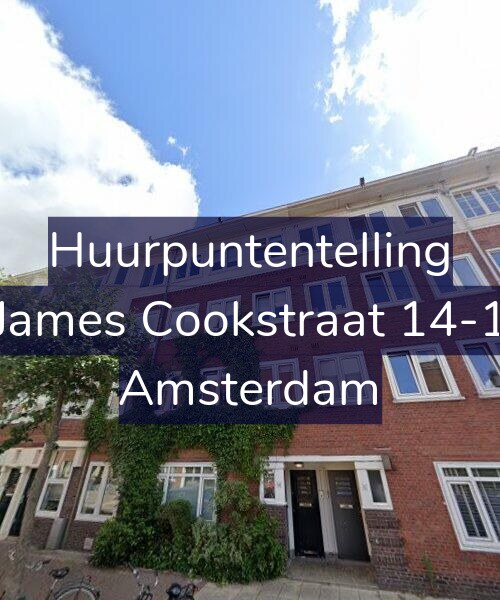 Foto gevel Huurpuntentelling voor James Cookstraat 14-1, Amsterdam