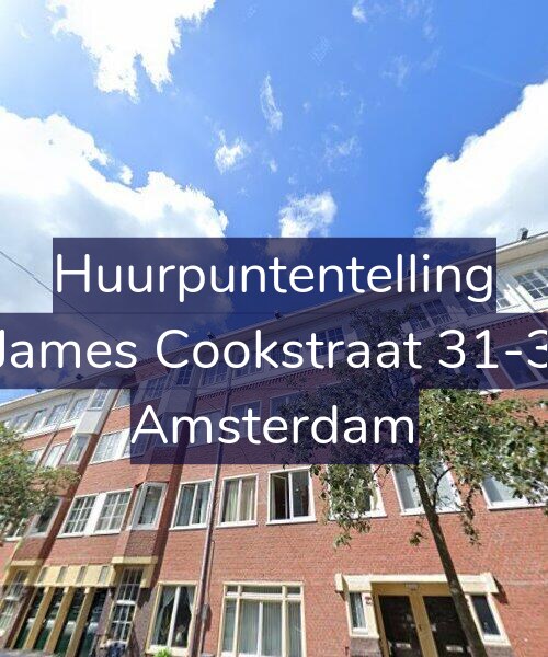 Foto gevel Huurpuntentelling voor James Cookstraat 31-3, Amsterdam