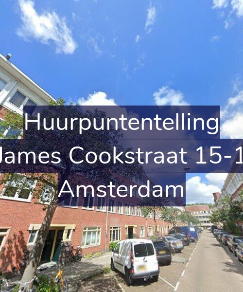 Foto gevel Huurpuntentelling voor James Cookstraat 15-1, Amsterdam