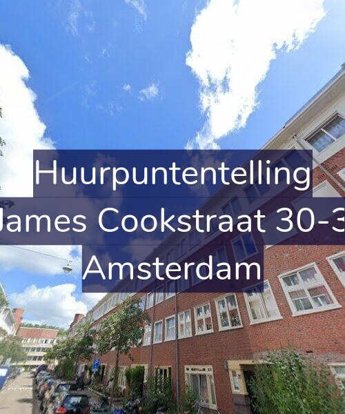Foto gevel Huurpuntentelling voor James Cookstraat 30-3, Amsterdam