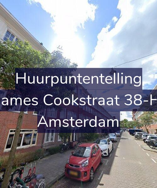 Foto gevel Huurpuntentelling voor James Cookstraat 38-H, Amsterdam