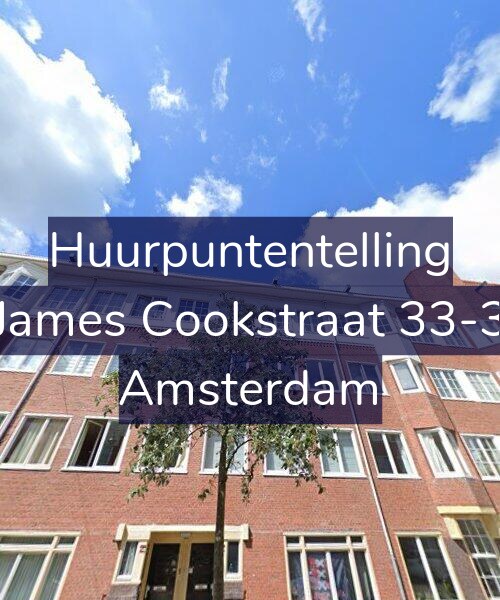 Foto gevel Huurpuntentelling voor James Cookstraat 33-3, Amsterdam