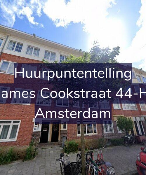 Foto gevel Huurpuntentelling voor James Cookstraat 44-H, Amsterdam