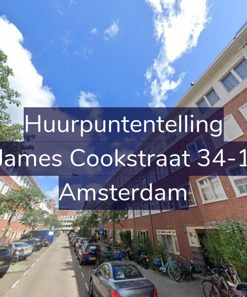 Foto gevel Huurpuntentelling voor James Cookstraat 34-1, Amsterdam