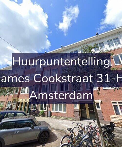 Foto gevel Huurpuntentelling voor James Cookstraat 31-H, Amsterdam