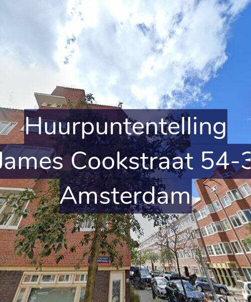 Foto gevel Huurpuntentelling voor James Cookstraat 54-3, Amsterdam