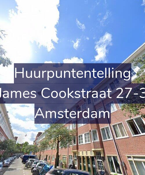 Foto gevel Huurpuntentelling voor James Cookstraat 27-3, Amsterdam