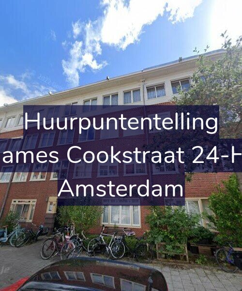 Foto gevel Huurpuntentelling voor James Cookstraat 24-H, Amsterdam