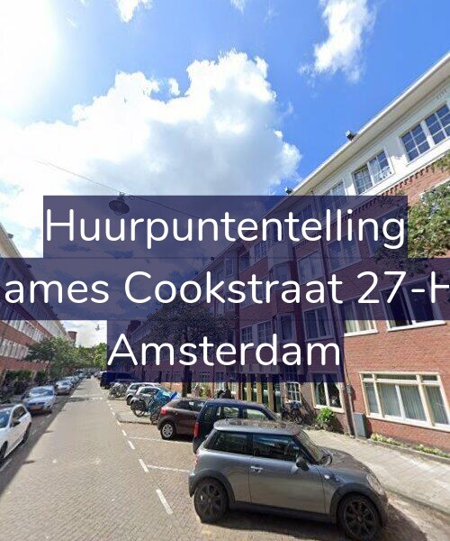 Foto gevel Huurpuntentelling voor James Cookstraat 27-H, Amsterdam