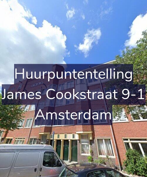 Foto gevel Huurpuntentelling voor James Cookstraat 9-1, Amsterdam