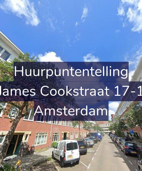 Foto gevel Huurpuntentelling voor James Cookstraat 17-1, Amsterdam