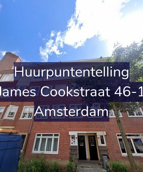 Foto gevel Huurpuntentelling voor James Cookstraat 46-1, Amsterdam