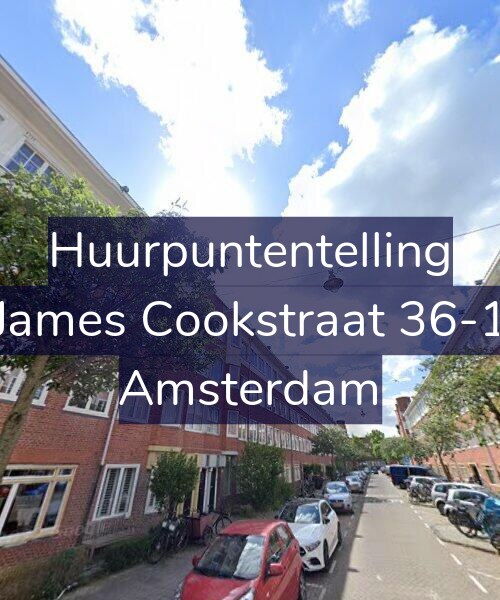Foto gevel Huurpuntentelling voor James Cookstraat 36-1, Amsterdam