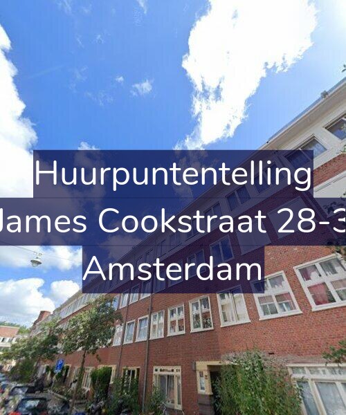 Foto gevel Huurpuntentelling voor James Cookstraat 28-3, Amsterdam