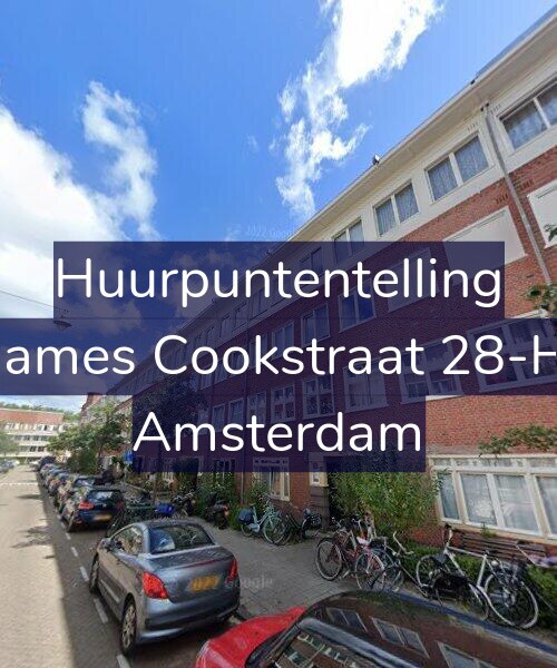 Foto gevel Huurpuntentelling voor James Cookstraat 28-H, Amsterdam