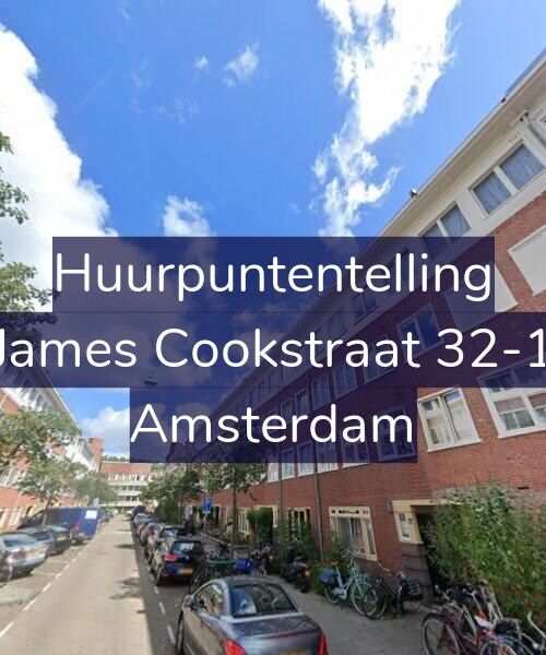 Foto gevel Huurpuntentelling voor James Cookstraat 32-1, Amsterdam