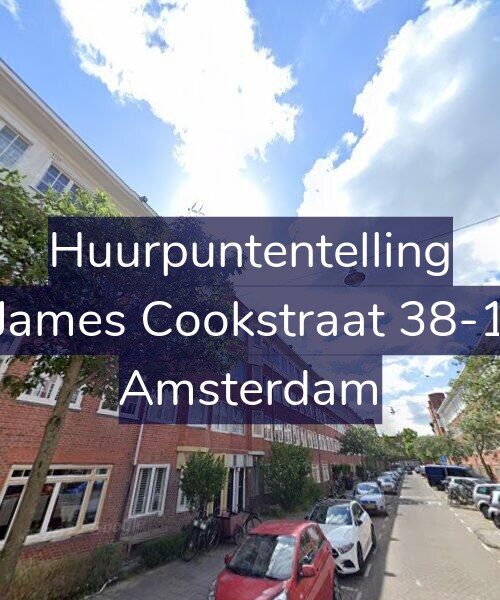 Foto gevel Huurpuntentelling voor James Cookstraat 38-1, Amsterdam