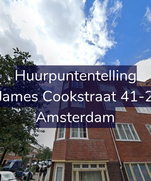 Foto gevel Huurpuntentelling voor James Cookstraat 41-2, Amsterdam