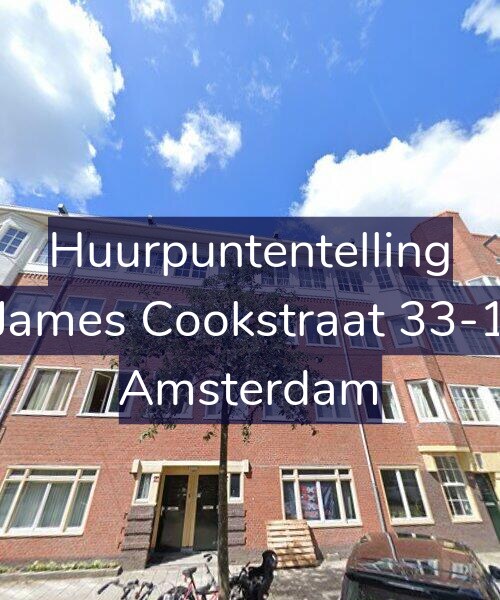 Foto gevel Huurpuntentelling voor James Cookstraat 33-1, Amsterdam