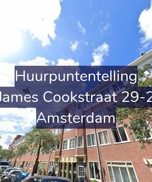 Foto gevel Huurpuntentelling voor James Cookstraat 29-2, Amsterdam
