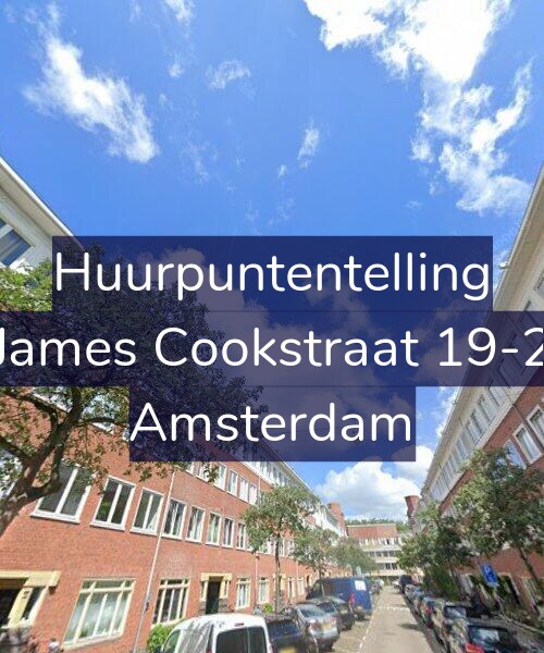 Foto gevel Huurpuntentelling voor James Cookstraat 19-2, Amsterdam