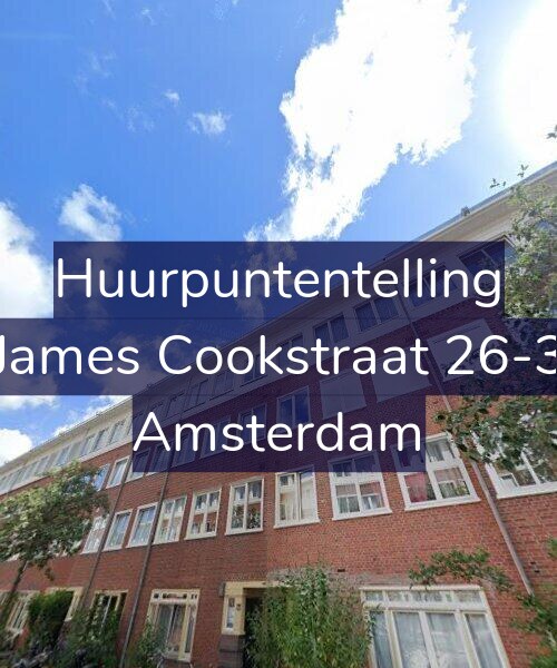 Foto gevel Huurpuntentelling voor James Cookstraat 26-3, Amsterdam