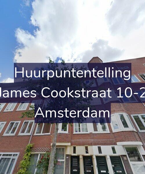 Foto gevel Huurpuntentelling voor James Cookstraat 10-2, Amsterdam
