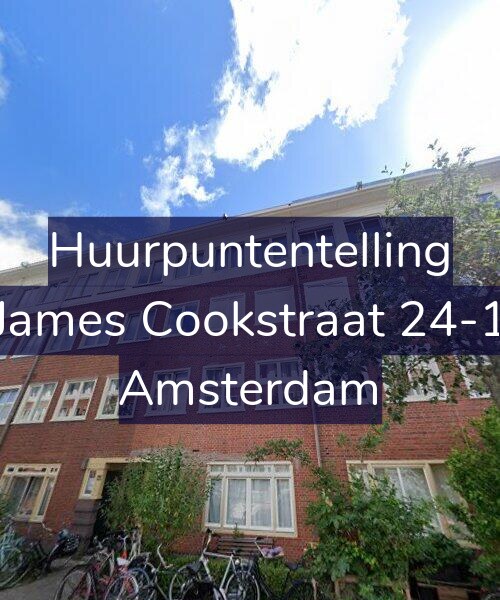 Foto gevel Huurpuntentelling voor James Cookstraat 24-1, Amsterdam