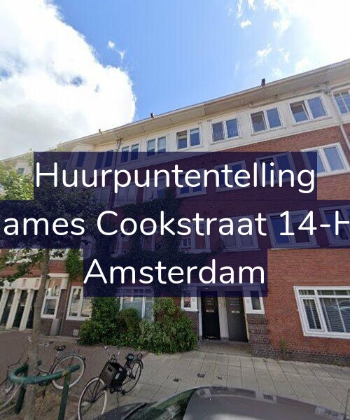 Foto gevel Huurpuntentelling voor James Cookstraat 14-H, Amsterdam