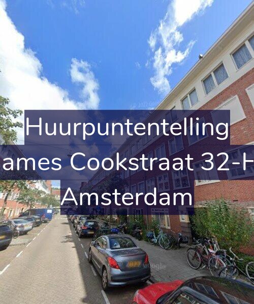 Foto gevel Huurpuntentelling voor James Cookstraat 32-H, Amsterdam