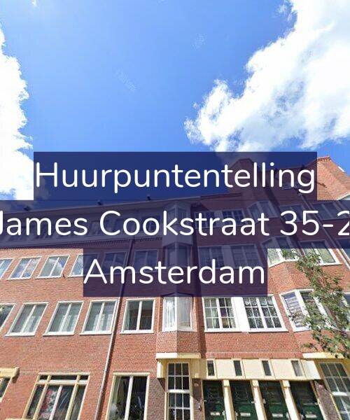 Foto gevel Huurpuntentelling voor James Cookstraat 35-2, Amsterdam