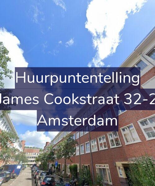 Foto gevel Huurpuntentelling voor James Cookstraat 32-2, Amsterdam