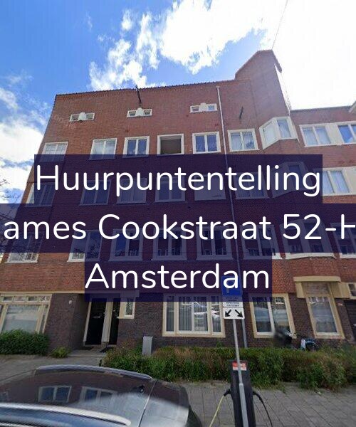 Foto gevel Huurpuntentelling voor James Cookstraat 52-H, Amsterdam