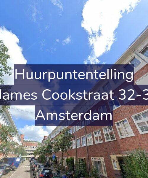 Foto gevel Huurpuntentelling voor James Cookstraat 32-3, Amsterdam