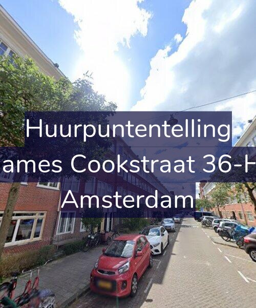 Foto gevel Huurpuntentelling voor James Cookstraat 36-H, Amsterdam