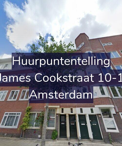 Foto gevel Huurpuntentelling voor James Cookstraat 10-1, Amsterdam