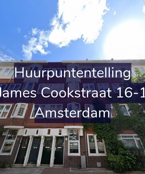 Foto gevel Huurpuntentelling voor James Cookstraat 16-1, Amsterdam
