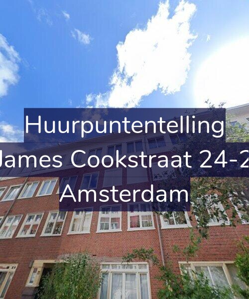 Foto gevel Huurpuntentelling voor James Cookstraat 24-2, Amsterdam