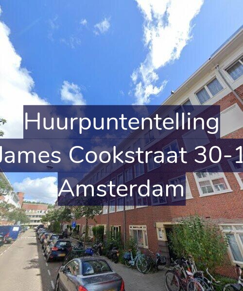 Foto gevel Huurpuntentelling voor James Cookstraat 30-1, Amsterdam