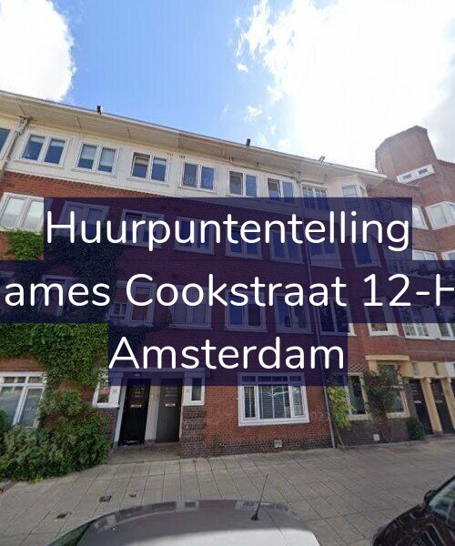 Foto gevel Huurpuntentelling voor James Cookstraat 12-H, Amsterdam