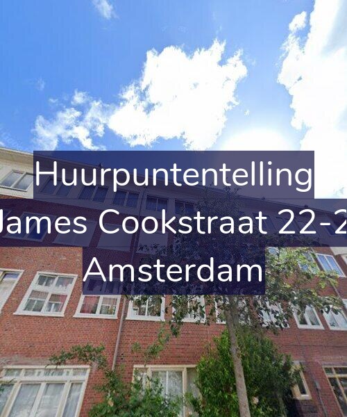 Foto gevel Huurpuntentelling voor James Cookstraat 22-2, Amsterdam