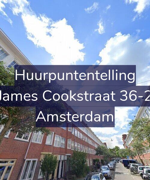 Foto gevel Huurpuntentelling voor James Cookstraat 36-2, Amsterdam