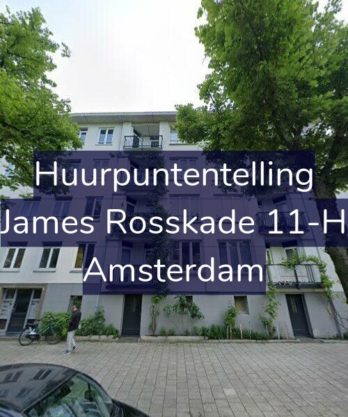 Foto gevel Huurpuntentelling voor James Rosskade 11-H, Amsterdam