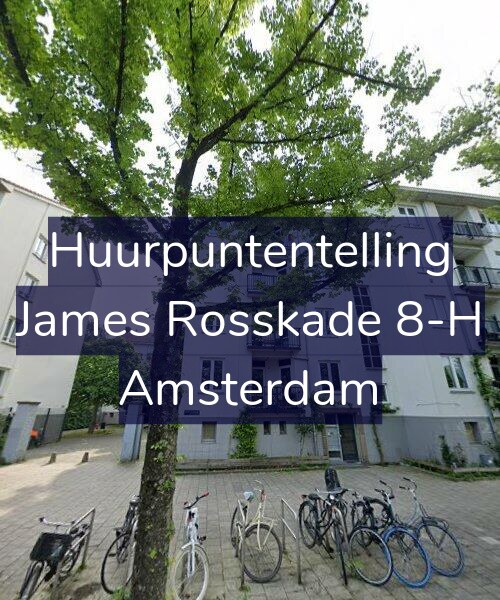 Foto gevel Huurpuntentelling voor James Rosskade 8-H, Amsterdam